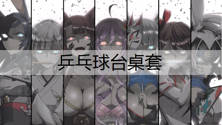 乒乓球台桌套