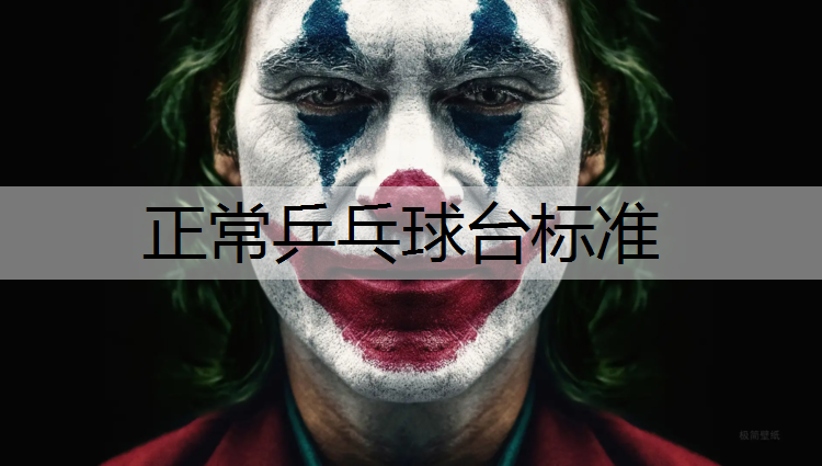 正常乒乓球台标准